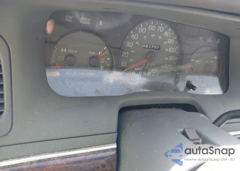 2004 Mercury Grand Marquis Gs from USA, damaged, VIN 2MEFM74W64X676688